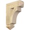 Ekena Millwork Westlake Arts & Crafts Rough Sawn Bracket, Douglas Fir, 4"W x 14"D x 18"H BKT04X14X18WTL03RDF - alternate 1